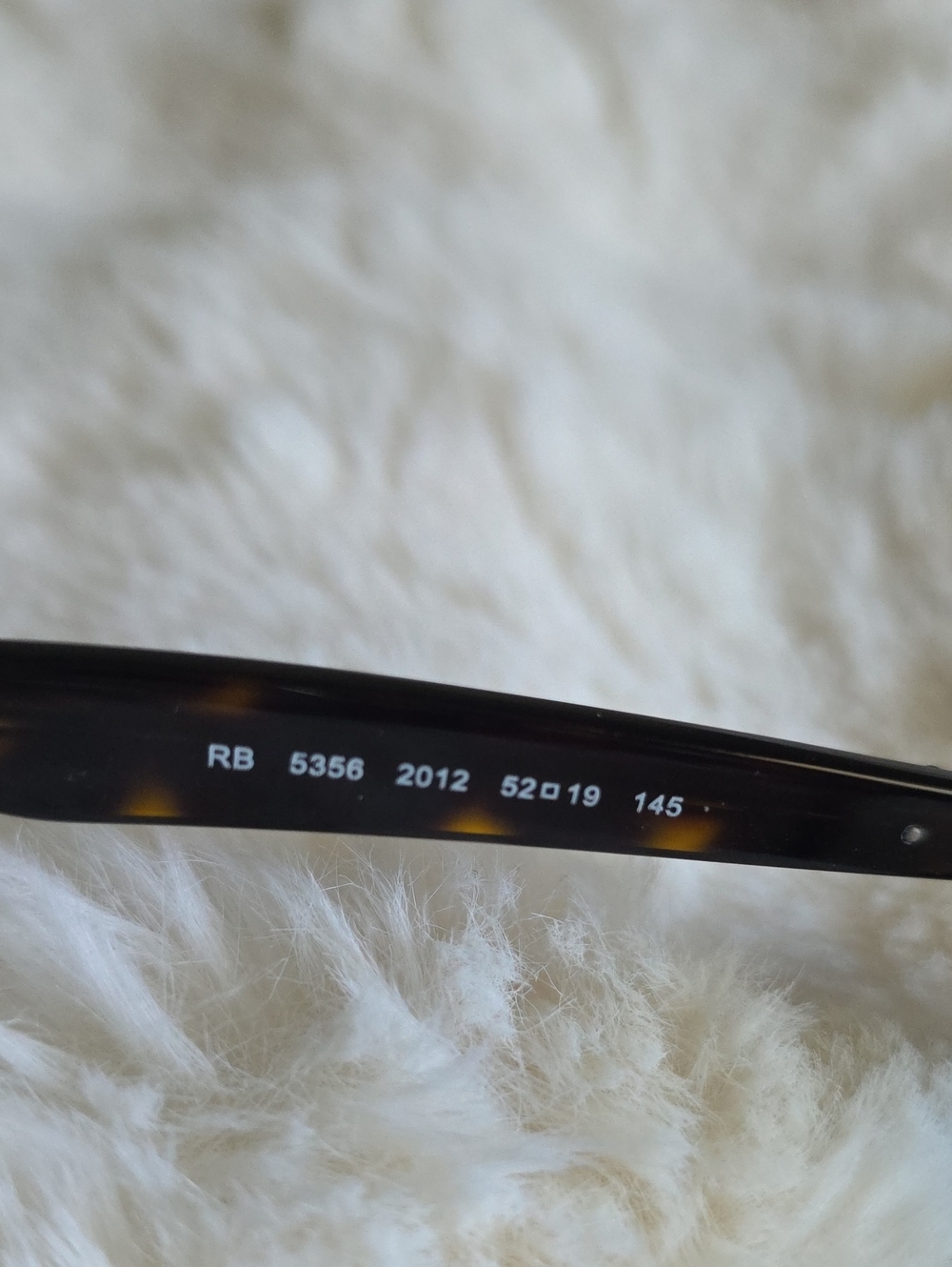 Ray-Ban Tortoiseshell Rounded Rectangular Glasses - Picture 3 of 3